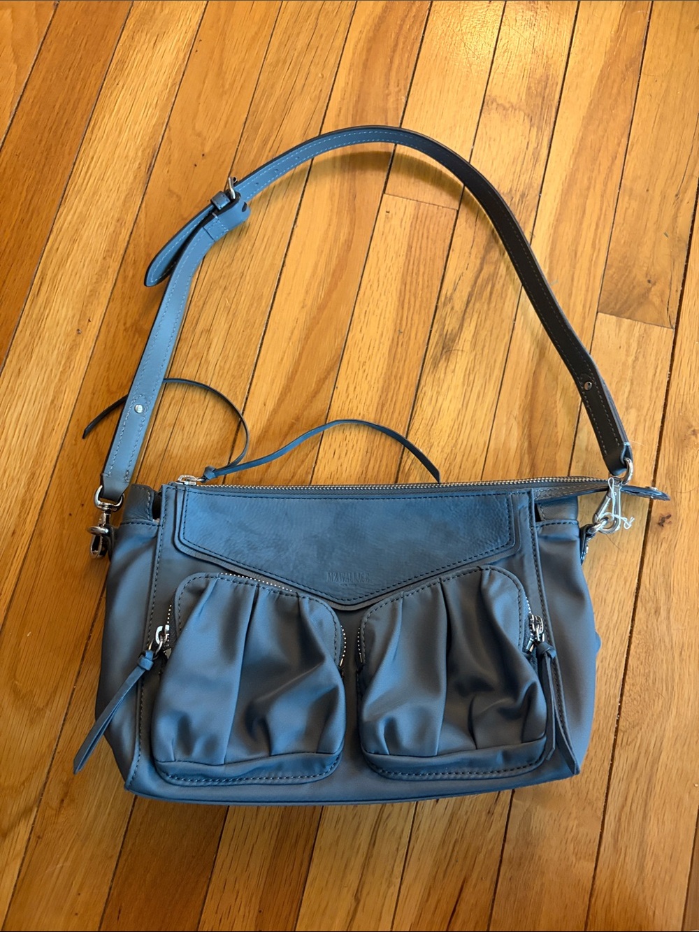 MZ Wallace Blue Women's Shoulder Bag - Stylish Everyday Carry